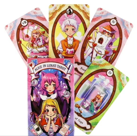Alice in Luna’s Tarot Deck | Bright Anime Design Divination Tool NWT - Picture 1 of 9